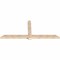 Ekena Millwork Eugene Smooth Timber Gable Bracket, Douglas Fir, 96"W x 40"H x 3 1/2"D x 5 1/2"F, 10/12 Pitch GBW096X40X0406EUG00SDF - alternate 3